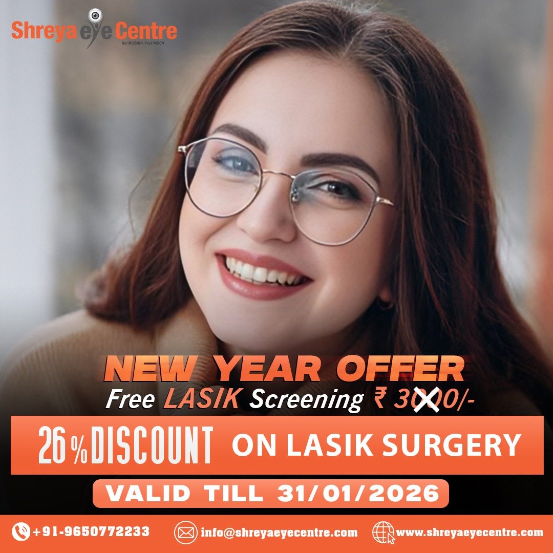 Shreya Eye Centre New Year Offer – Start 2026 with Clear Vision